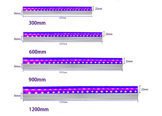 Decke brachte 4ft an, die UV-T8 Abdeckung PC Nanometers 1200mm der Rohr-Birnen-395 führte